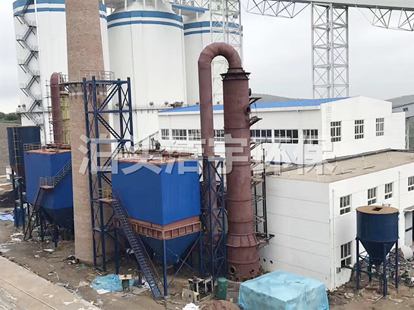 沈陽供熱公司75噸鍋爐布袋除塵、脫硫